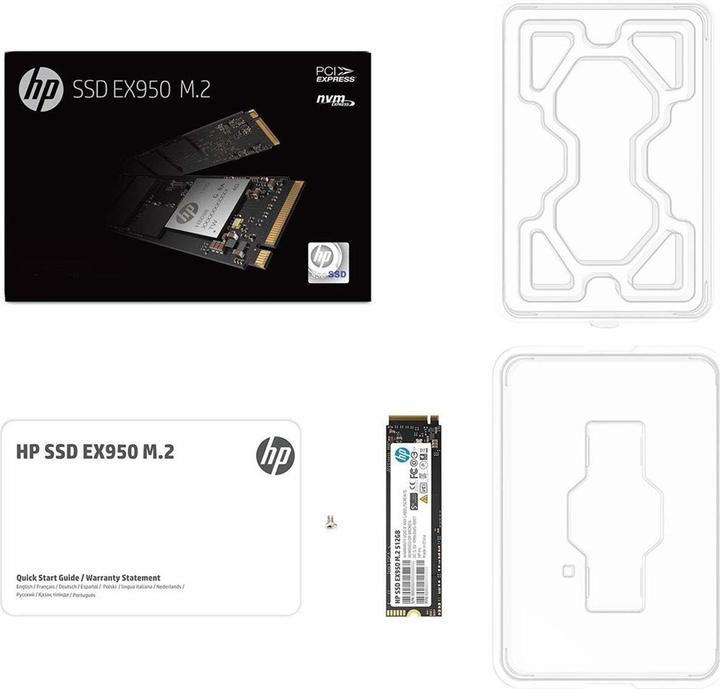 Produktbild HP EX950 (512 GB, M.2 2280)