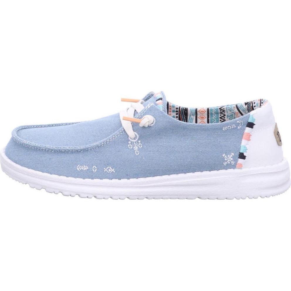 Thumbnail - Hey Dude, Damen, Sneaker, Wendy Boho Embroidered, Blau, (41)