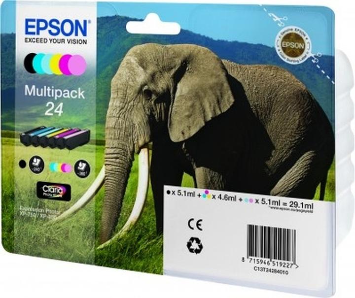 Image du produit Epson Multipack 24, Claria Photo HD (C, CF, LC, LM, M, Y)