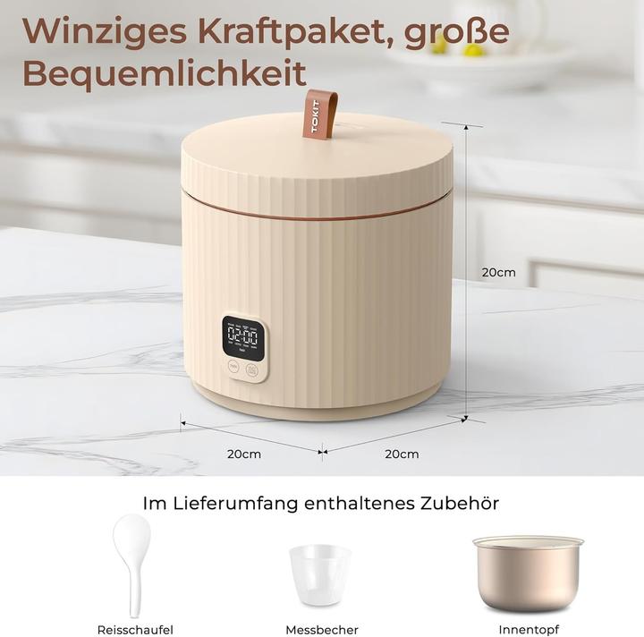 Actual product image Tokit Mini Reiskocher