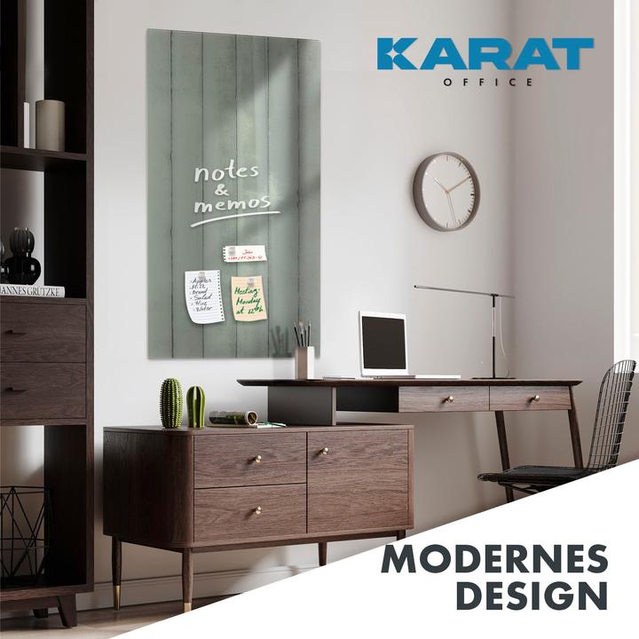 Actual product image Karat Glasboard-Wood