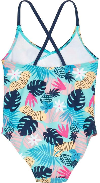 Produktbild Playshoes Badeanzug Blumen Petrol Gr. 110/116 (110, 116)