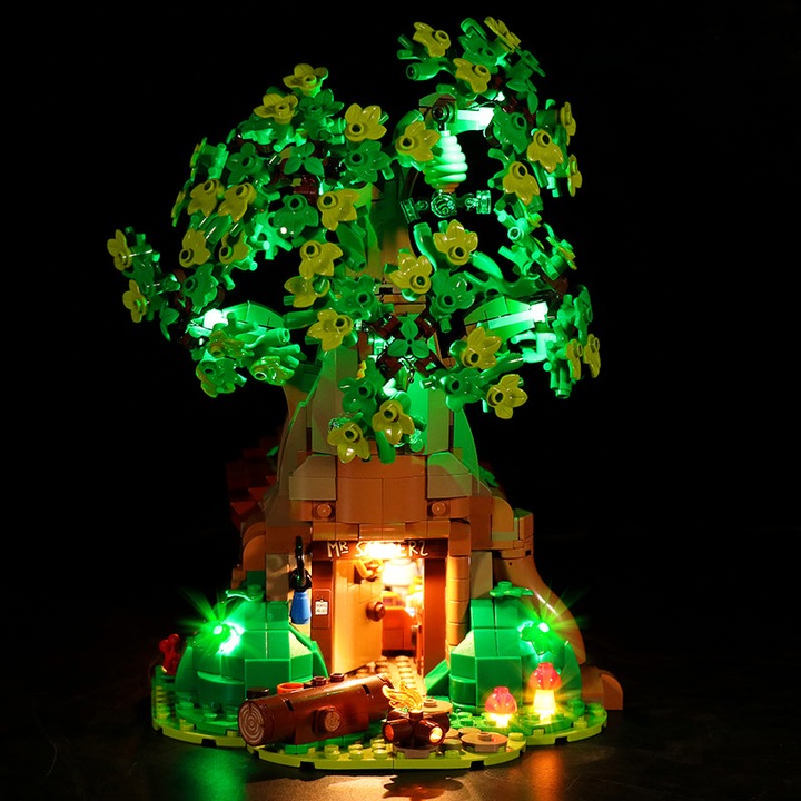 Image du produit BrickBling Set de lumière LED pour LEGO - Winnie l'Ourson (21326)