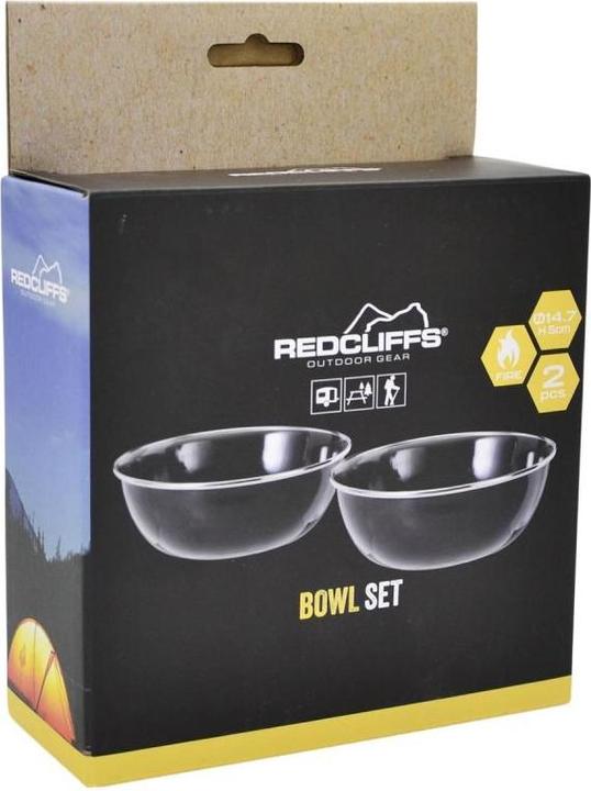 Actual product image Redcliffs Schale Eisen 2er Set 15 cm schwarz