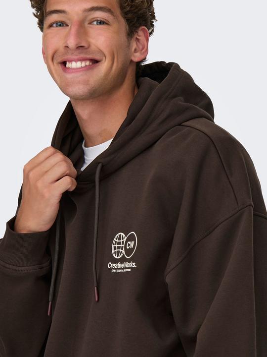 Produktbild Only & Sons ONSGALLERY Sweatshirt Kapuzenpullover (L)