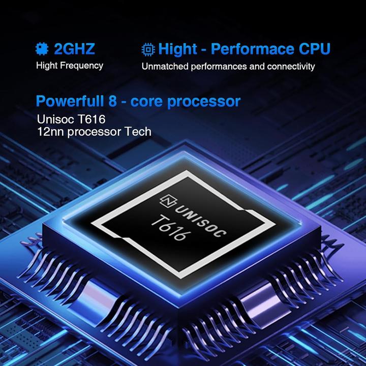 Image du produit Doogee Tablette avec stylet, écran 2K HD, 15 Go RAM, 256 Go stockage, batterie longue durée (10.40", 256 Go)