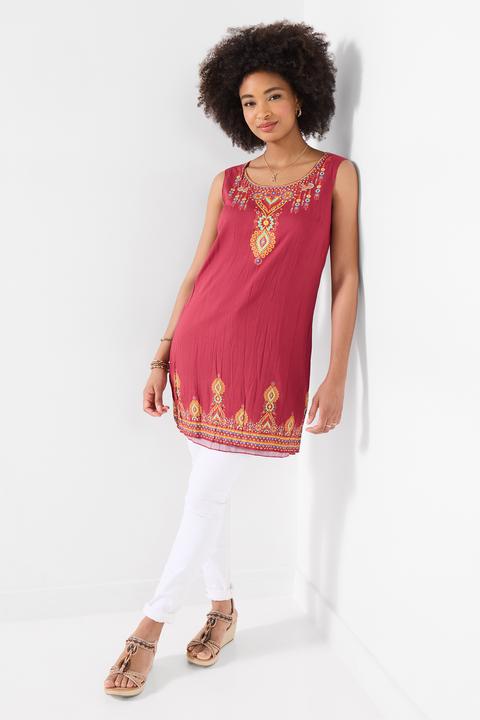 Produktbild Joe Browns Reversible Printed Tunic Top with Aztec Design (42)