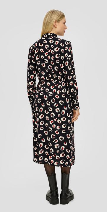 Image du produit s.Oliver Kleid Hemdblusenkleid aus Viskose (48)