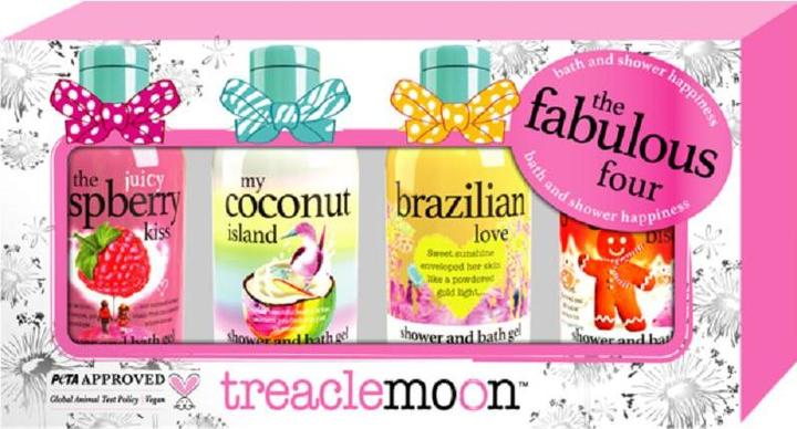 Treaclemoon Duschgel fabulous four mini shower gel 4 x 100 ml (100 ml)