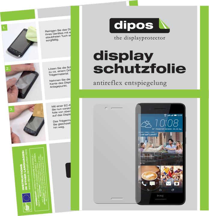 Produktbild Dipos Displayschutzfolie Antireflex (2 Stück, HTC Desire 728G)