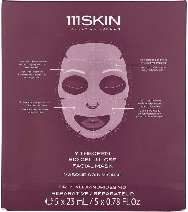 Actual product image 111Skin Y Theorem Bio Cellulose Facial Mask Set (115 ml)