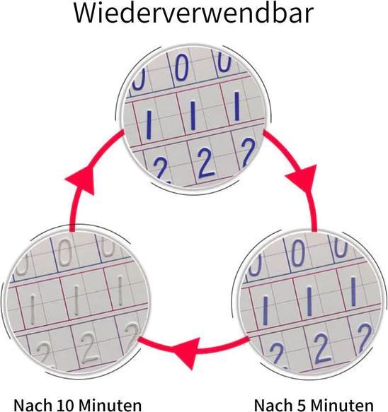 Produktbild NoName Schreiben lernen magisches Übungsheft (4er Set)
