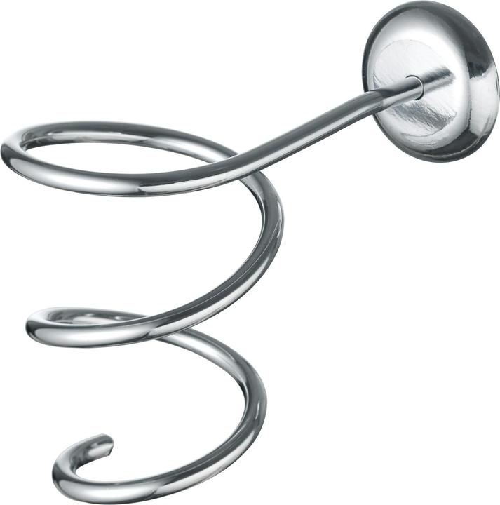 Image du produit Comair Support de sèche-cheveux chromé Spirale à suspendre