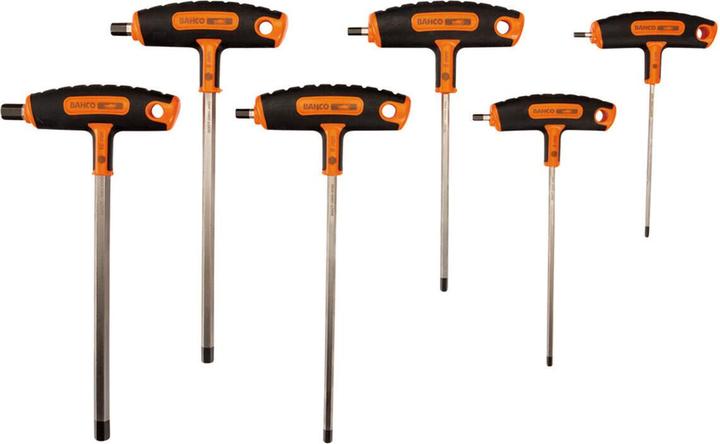 Actual product image Bahco Hexagonal T-Handle Set