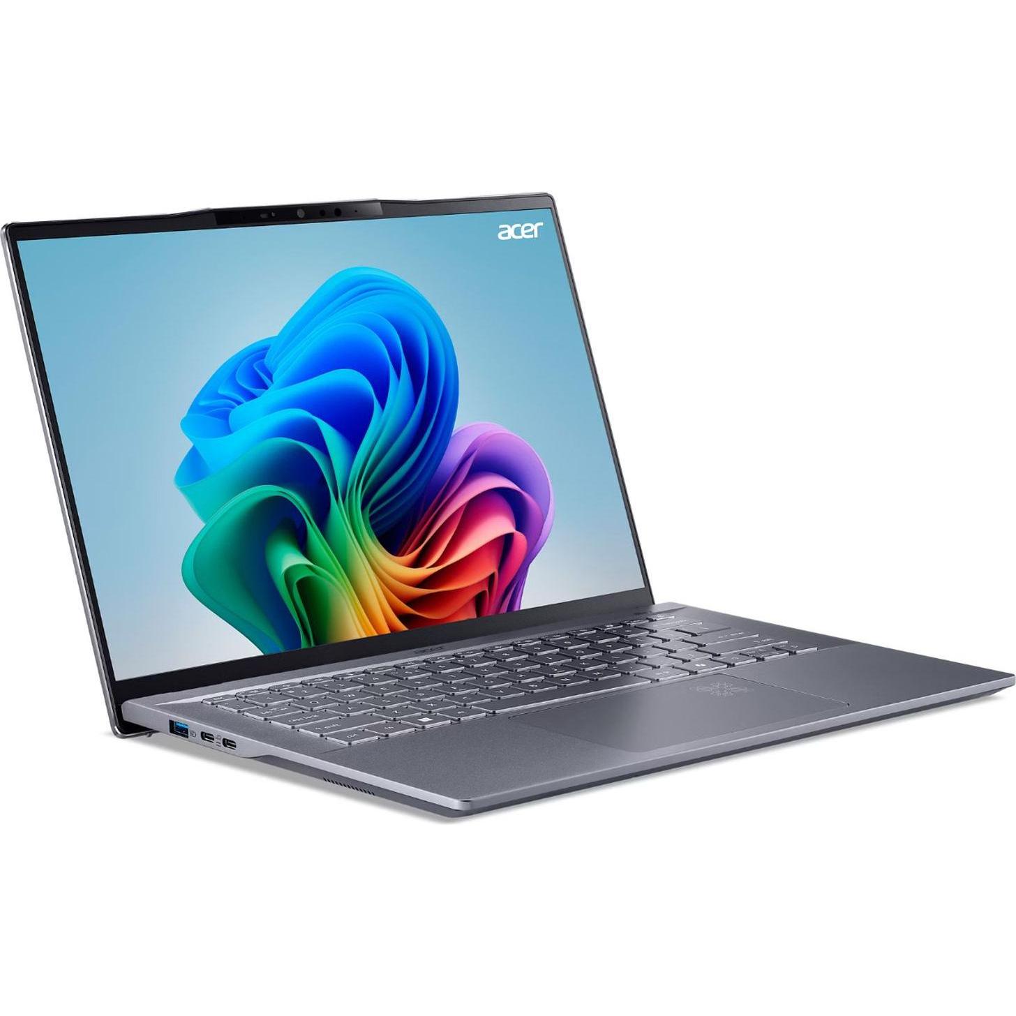 Thumbnail - Acer Swift Go 14 AI SFG14-01 Grau (14.50", Snapdragon X Plus X1P-42-100, 1000 GB, DE), Notebook, Grau