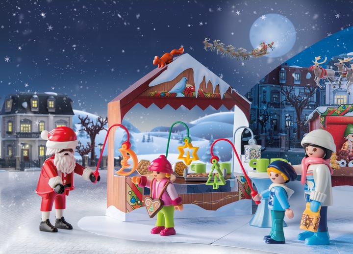 Actual product image Playmobil Trip to the Christmas market
