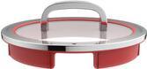 Produktbild WMF Kochtopf Fleischtopf Induktion 20cm Glasdeckel 3,4l Function4 Edelstahl 18/10 (20 cm, Kochtopf, Edelstahl)