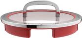Produktbild WMF Kochtopf Fleischtopf Induktion 20cm Glasdeckel 3,4l Function4 Edelstahl 18/10 (20 cm, Kochtopf, Edelstahl)