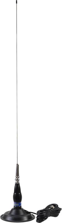 Actual product image President CB MLA-85 antenna, 93 cm, 250 W, 26-28 MHz, with 90-degree tilt and magnet included in