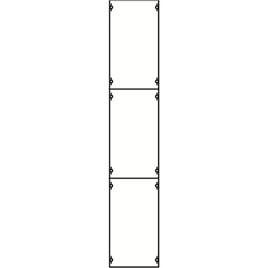 Striebel & John, Verteilerschrank Zubehör, STR 1B5A Verteilerfeld BH5 1-Feld