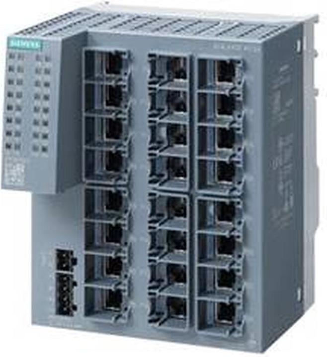 Siemens SIEM 6GK5124-0BA00-2AC2 SCALANCE XC124, 24x 10/100MBit/s RJ45 ports (24 ports)