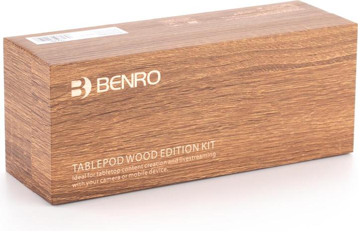 Produktbild Benro TPKWE TablePod Holz Stativ Kit (Holz)