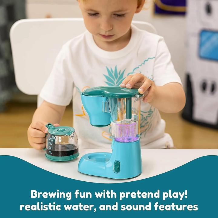 Image du produit Activity Board Küchenzubehörset für Kinder, Spielzeug für die Küche, Kaffeemaschine, Mixer, Toaster mit