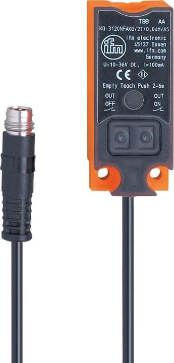 IFM KQ-3120NFPKG/2T/0,04 Sensore capacitivo DC PNP normalmente aperto/chiuso KQ3120NFPKG2T00