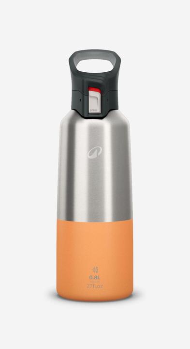 Actual product image Quechua Trinkflasche Isolierflasche 0,8 l Schnellverschluss Wandern - 900 (0.80 l)
