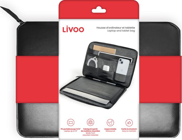 Image du produit Livoo Housse d’ordinateur et tablette (14")