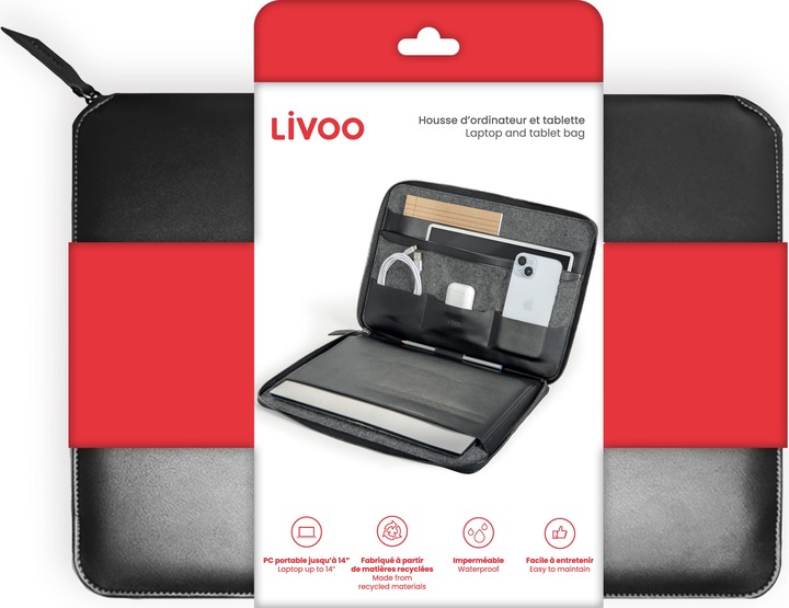 Immagine prodotto Livoo Borsa per laptop e tablet (14")