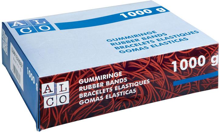 Actual product image Alco rubber bands, red (1 pcs.)