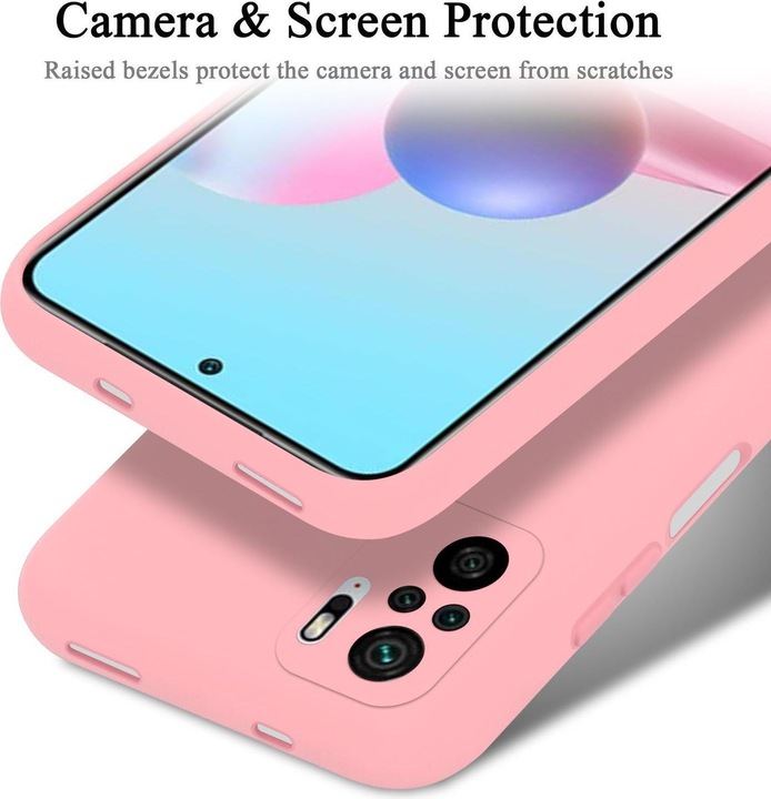 Produktbild Cadorabo TPU Liquid Silicone Case Cover (Xiaomi Redmi Note 10)