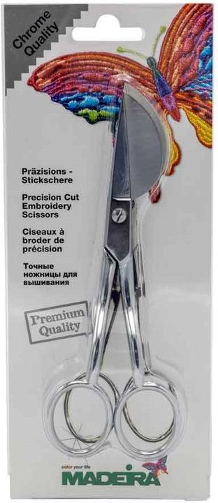 Produktbild Madeira Präzisions-Stickschere chrome (15 cm)