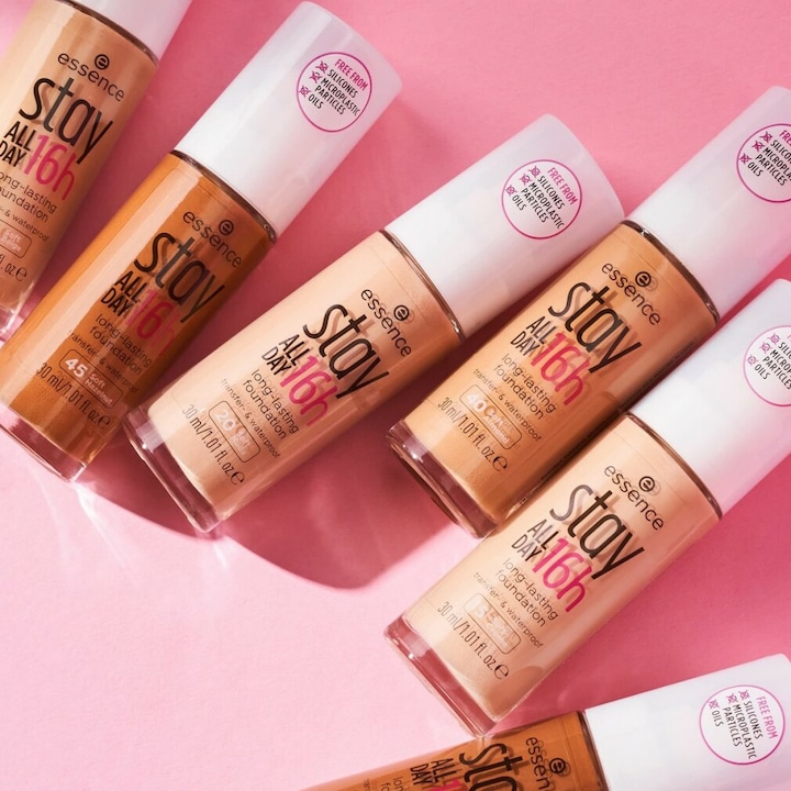 Produktbild essence stay All Day 16h long-lasting Foundation (20 Soft Nude)