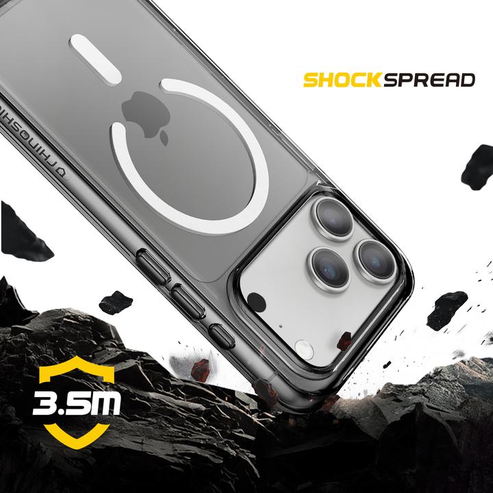 Produktbild RhinoShield Back Cover JellyTint MagSafe iPhone 17 Pro Max Ash Black (Apple iPhone 17 Pro Max)