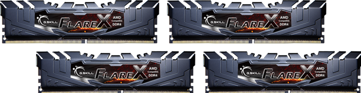 Image du produit G.Skill Flare X (4 x 16GB, 3200 MHz, RAM DDR4, DIMM)