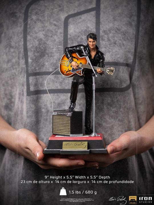 Immagine prodotto Iron Studios Elvis Presley: Elvis 1968 Comeback Deluxe Art Statua in scala 1:10