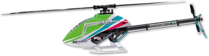 Image du produit OMP Hobby Hélicoptère M4 Max Combo vert, en kit