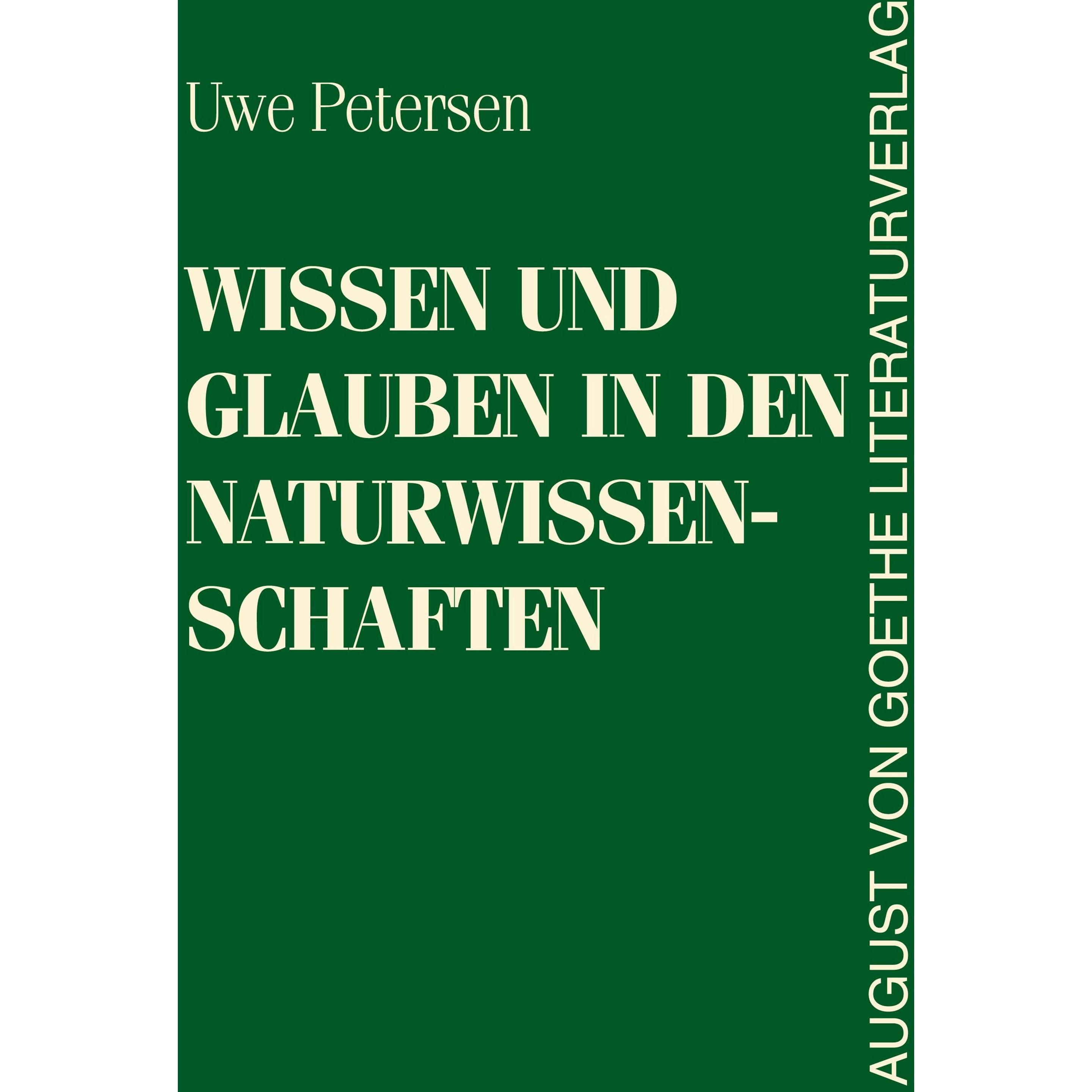 Wissen und Glauben in den Naturwissenschaften, Schulbücher von Uwe Petersen