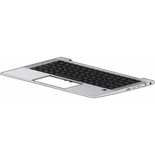 HP Top Cover W/Keyboard Russian, Notebook Ersatzteile, Silber