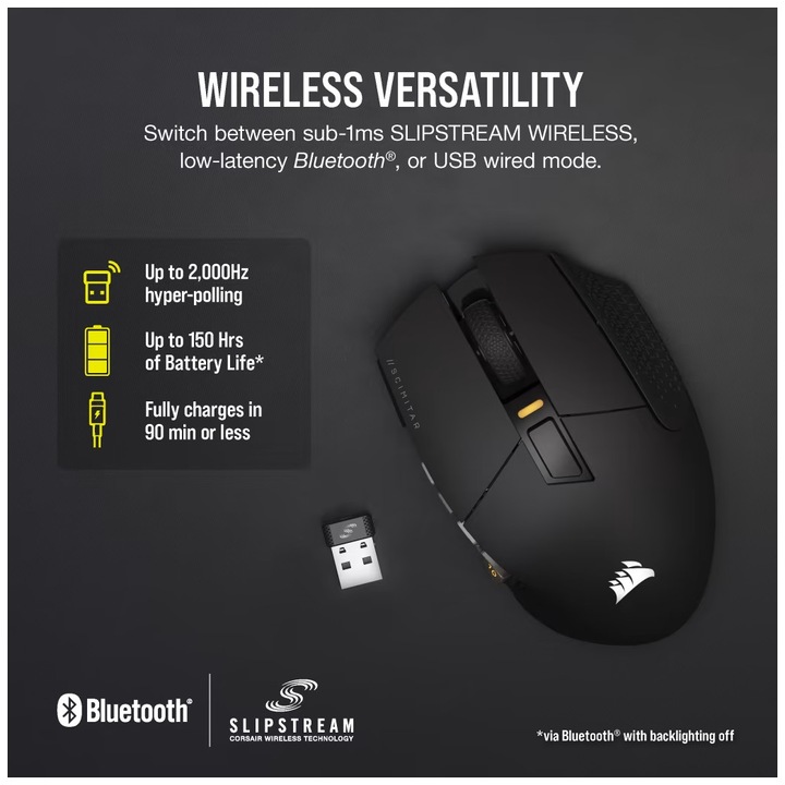 Actual product image Corsair Scimitar Elite (Wireless)