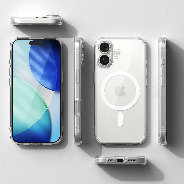 Produktbild Ringke Fusion Magnetic MagSafe Case für iPhone 17 - Transparent (Apple iPhone 17)