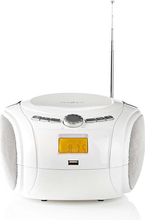Actual product image Nedis SPBB100WT - White - Audio - White (FM, Bluetooth)