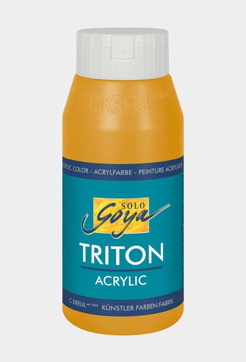 Produktbild Solo Goya Triton Acrylic (Brillantocker hell, 750 ml)