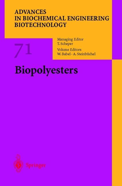 Image du produit Biopolyesters (Anglais, Alexander Steinbüchel, Wolfgang Babel, 2014)