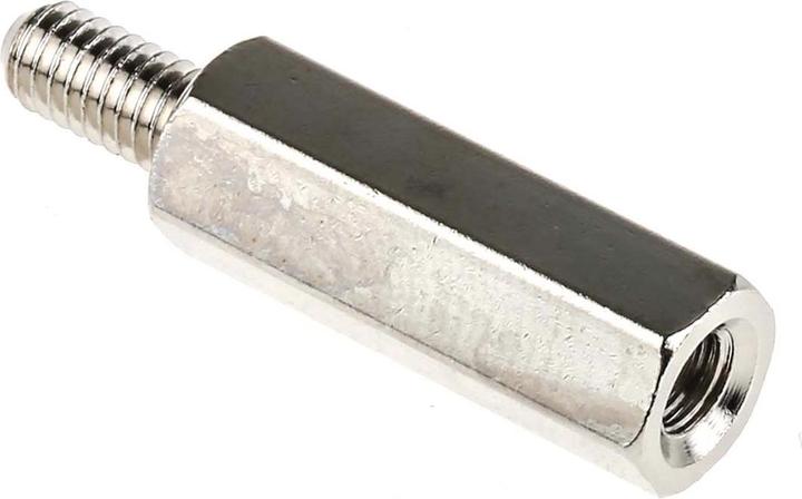 Image du produit RS PRO Entretoise hexagonale en laiton M4x20mm M/F