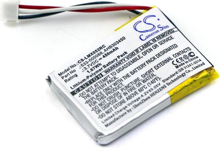 Image du produit NoName Batterie pour Logitech 910-004362 etc. (1 pcs, Spécifique à l'appareil)