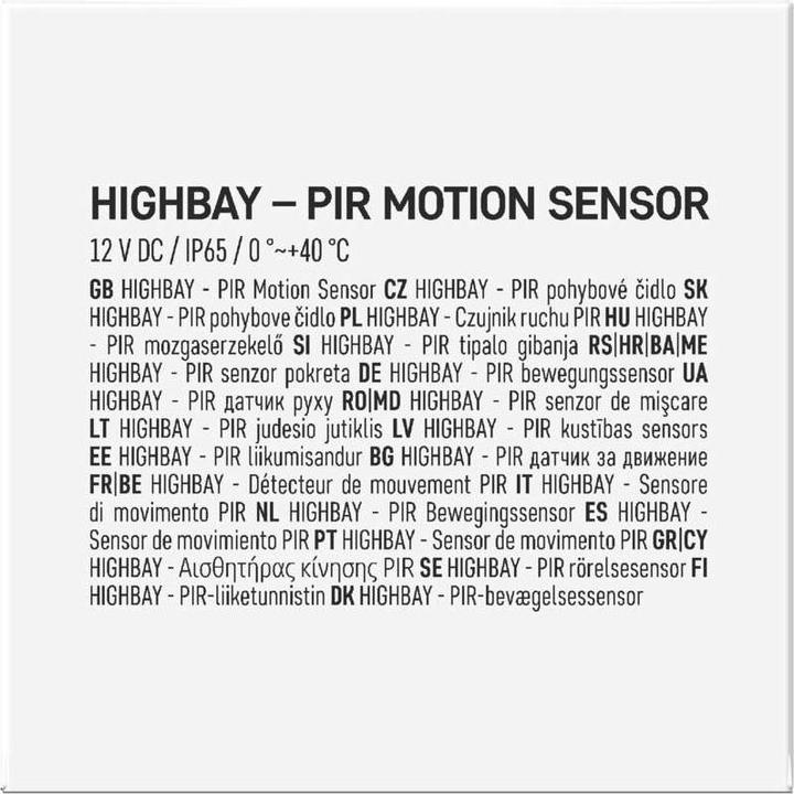 Actual product image Emos HIGHBAY - PIR motion sensor