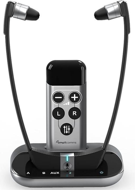 Immagine prodotto amplicom Amplicomms TV3500 (Nessuna cancellazione del rumore, 6 h, Senza fili)